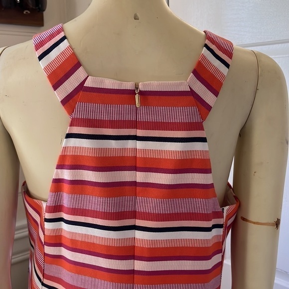 NWT Trina Turk Visalia Striped Sleeveless Sheath Dress 10 - Picture 7 of 11